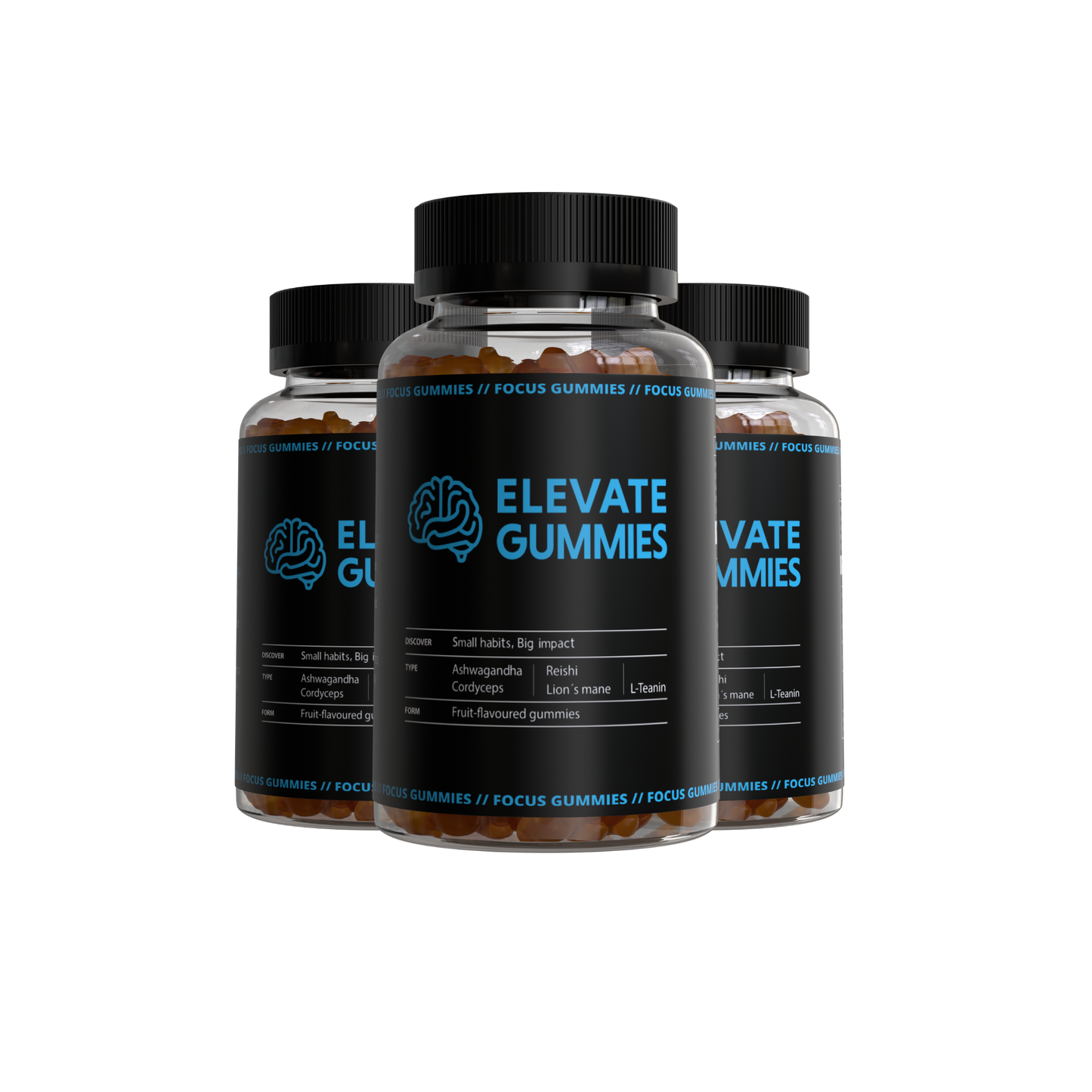 Elevate Gummies – 3-pack (Spara 20%)
